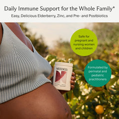 Needed Immune Support dissolving in water for quick, smooth consumption.