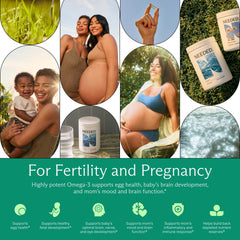 Needed Prenatal Omega-3 label with Friend of the Sea certification signals sustainably sourced ingredients.