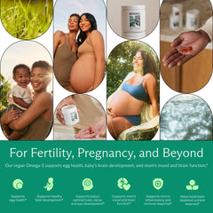 Needed Prenatal Omega-3 microalgae ingredients include choline and lutein zeaxanthin.