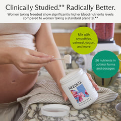Needed vanilla multivitamin powder mixed in a drink for quick nutrient boost.