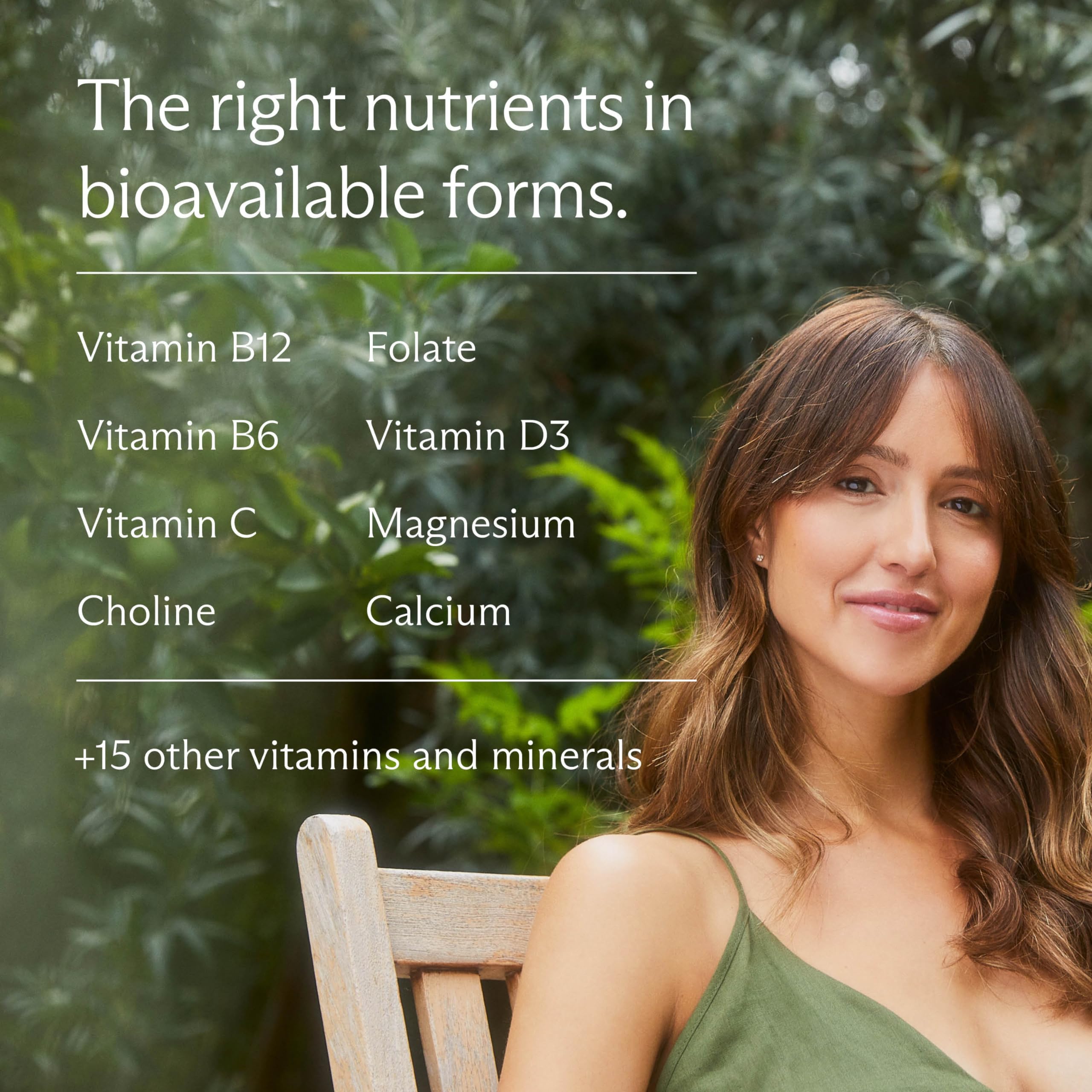Needed Women’s Multivitamin packaging back displays usage instructions