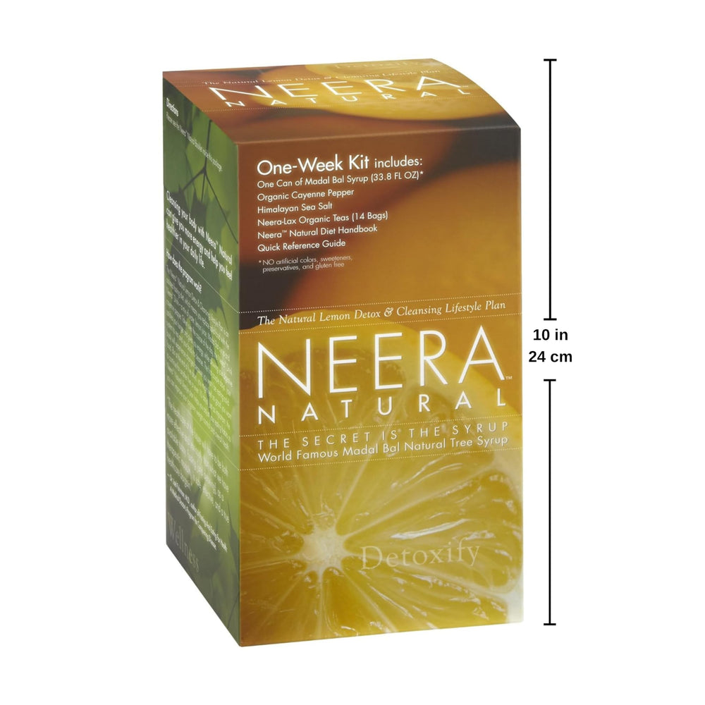 Neera Natural green can packaging highlighting clean label appeal
