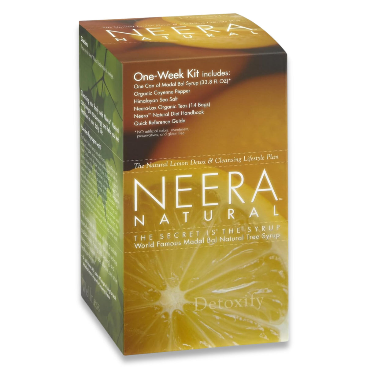 Neera Natural Master Cleanse bundle showing key detox ingredients