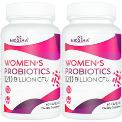 Negima menopause probiotics bottle front for daily gut support and comfort