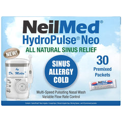 NeilMed HydroPulse Neo base unit enabling easy at-home nasal irrigation