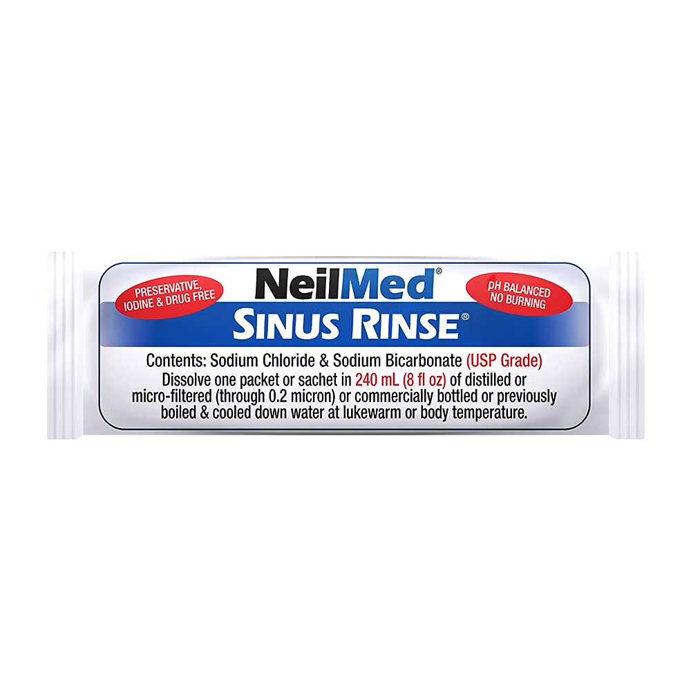NeilMed HydroPulse Neo premixed packets simplify ready-to-use rinses