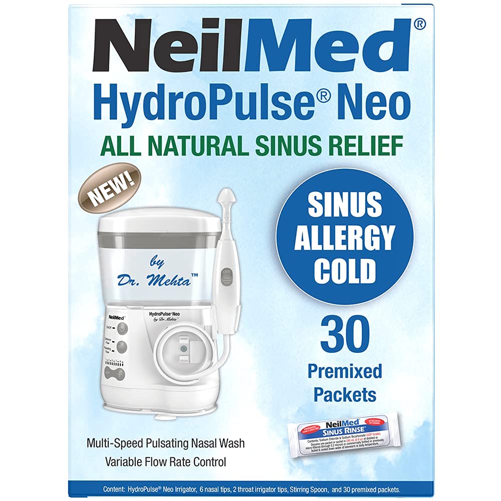 NeilMed HydroPulse Neo throat tip for oral breath control