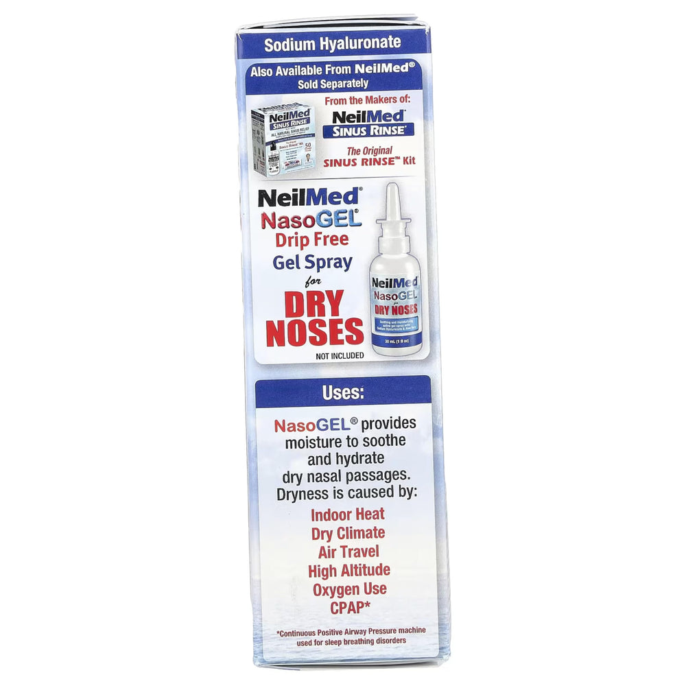 Three-pack Nasogel tubes offering convenient on-hand moisture