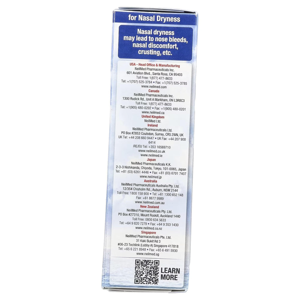 Overall product image showing easy application for dry nasal comfort