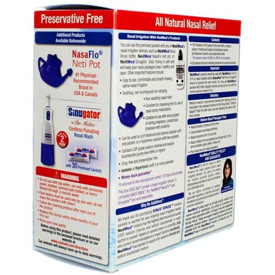 Daily nasal care setup ideal for seasonal allergies and dryness relief.