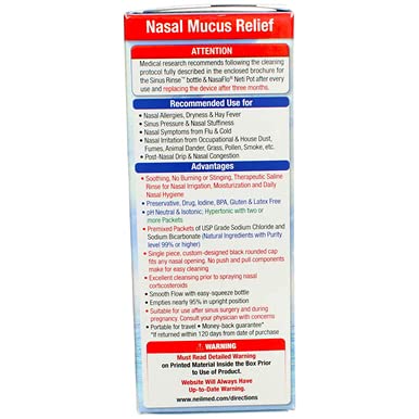 NeilMed Sinus Rinse Starter Kit packaging image shows the starter setup.