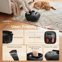 Nekteck massager sits quietly and portable, ideal for home or office.
