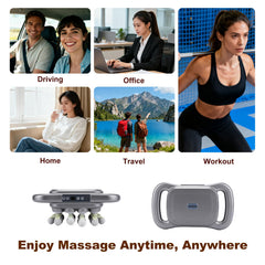 nektron 28-head massage gun set gift packaging ideal for athletes and seniors