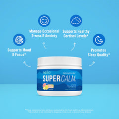 Nello SuperCalm with L-Theanine supports calm focus during work or study