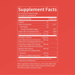 Nello Superfocus 20-serving packets ready for quick mix and sustained focus.