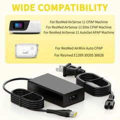 Compact travel design of NENASEW CPAP adapter for AirSense 11