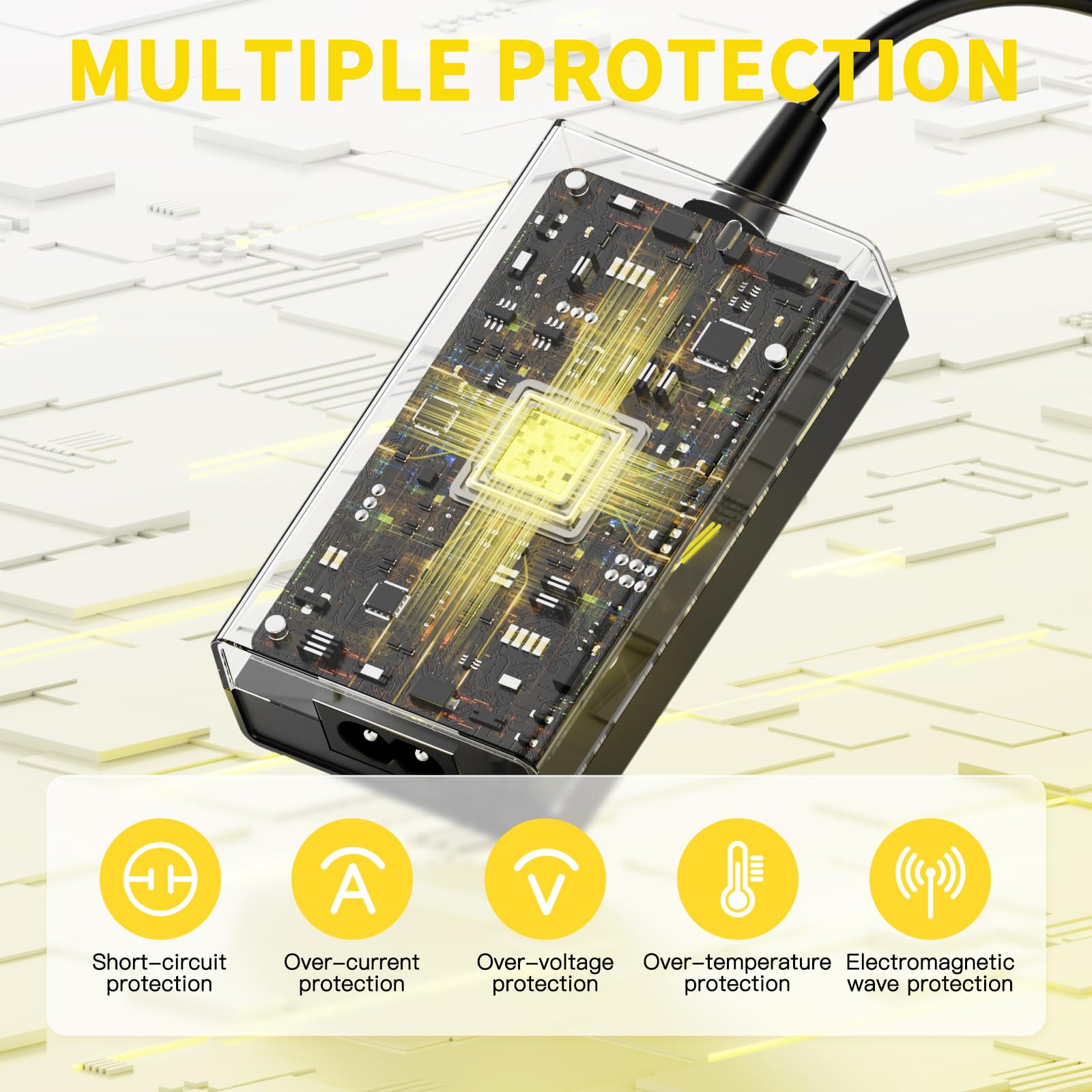 CPAP adapter inside portable case emphasizing portability