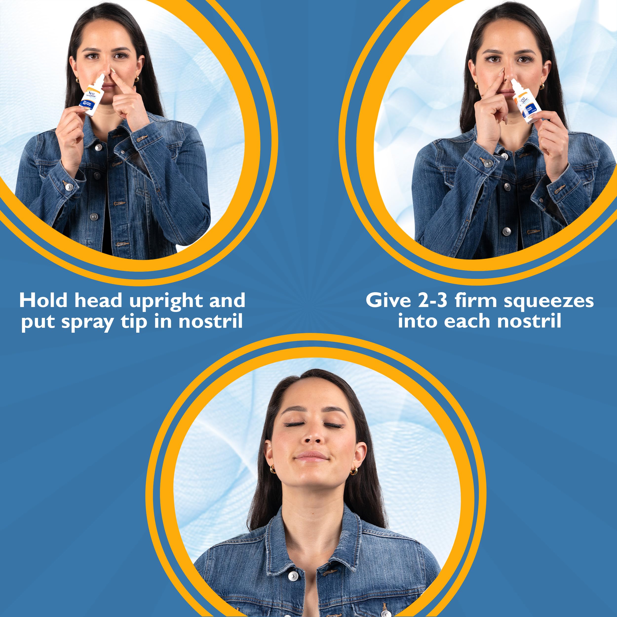 Neo-Synephrine nasal spray travel pack on the go