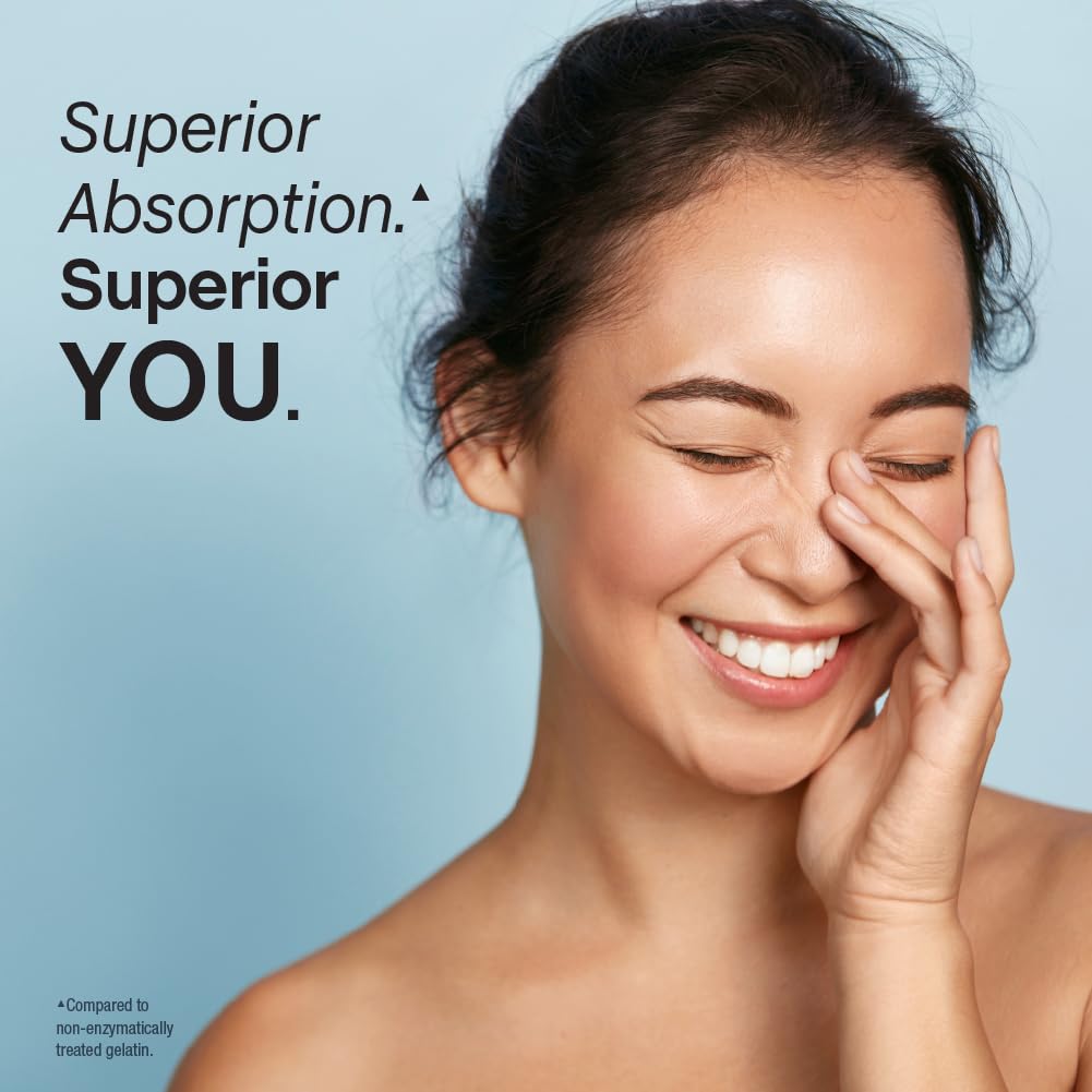 NeoCell Collagen Bio-Peptides powder sprinkled over yogurt for wellness ritual.