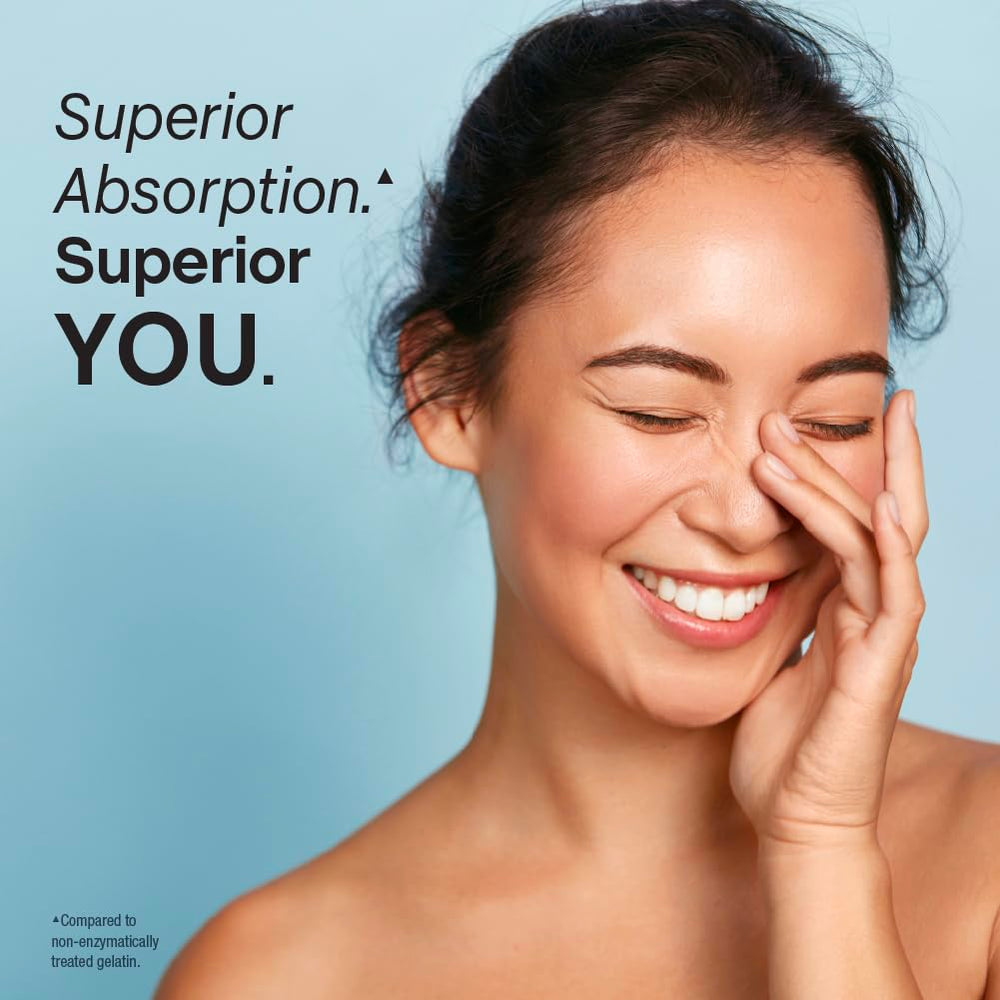 NeoCell Collagen Bio-Peptides powder sprinkled over yogurt for wellness ritual.