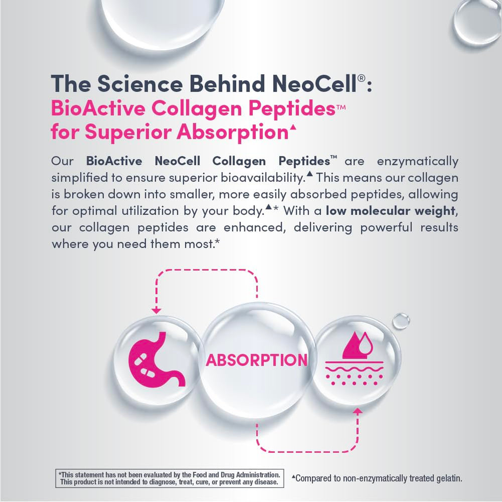 NeoCell Liquid Collagen bottle on kitchen counter