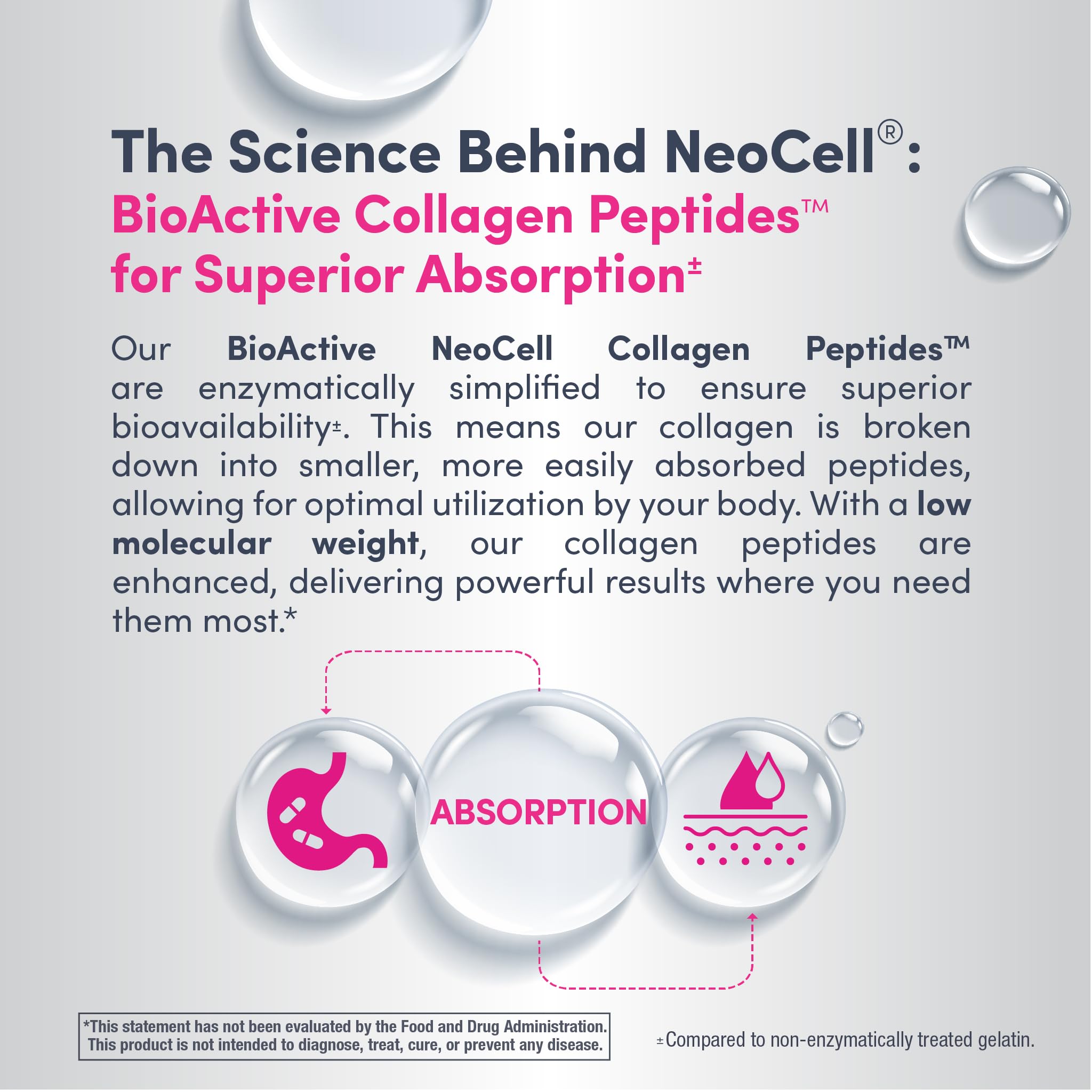 NeoCell powder texture is fine, neutral, and easy to mix