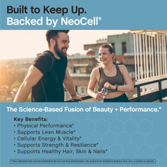 NeoCell unflavored powder in resealable packaging ideal for recipes.