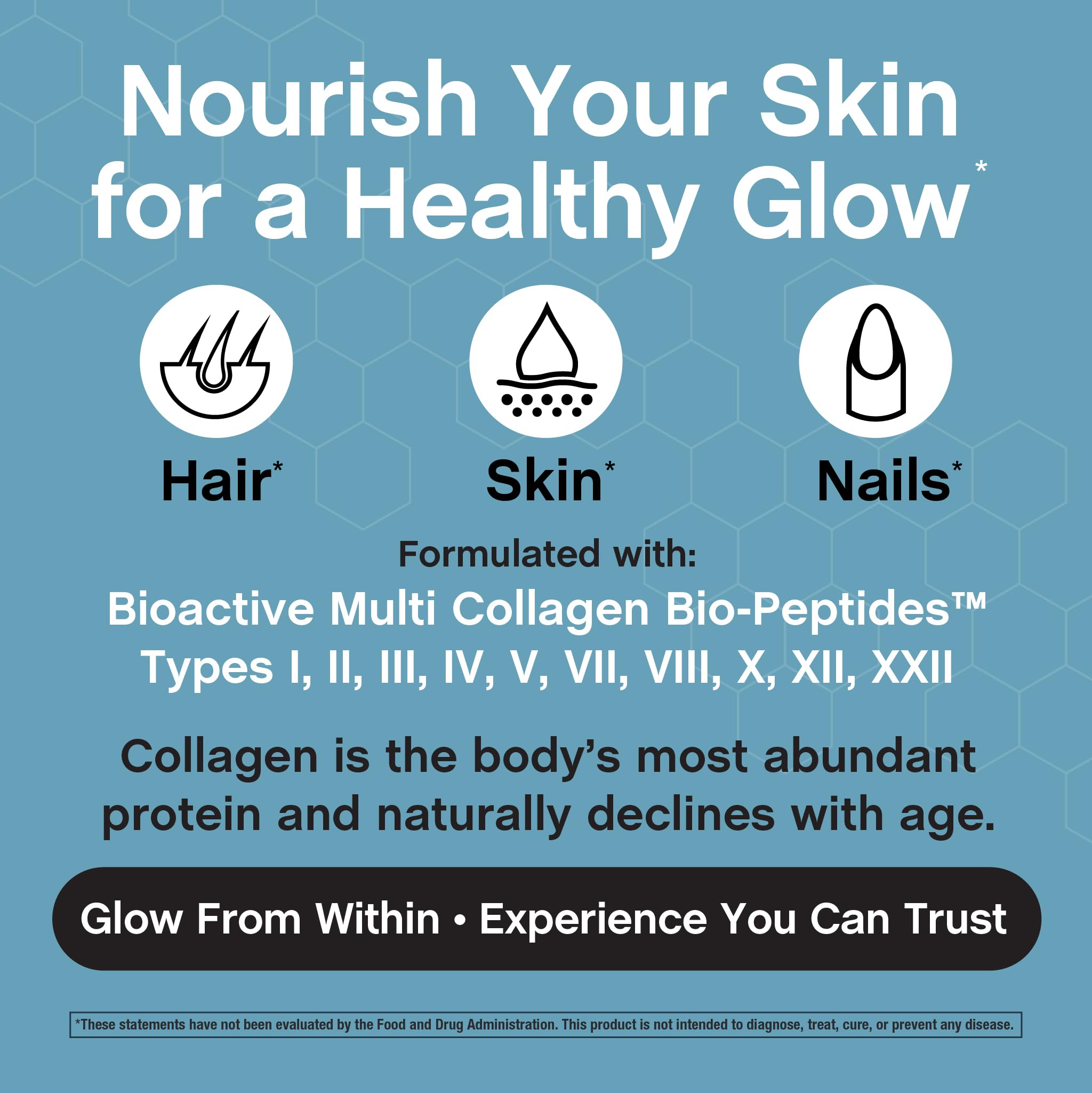 NeoCell Vitamin C ingredient label highlights collagen synergy.