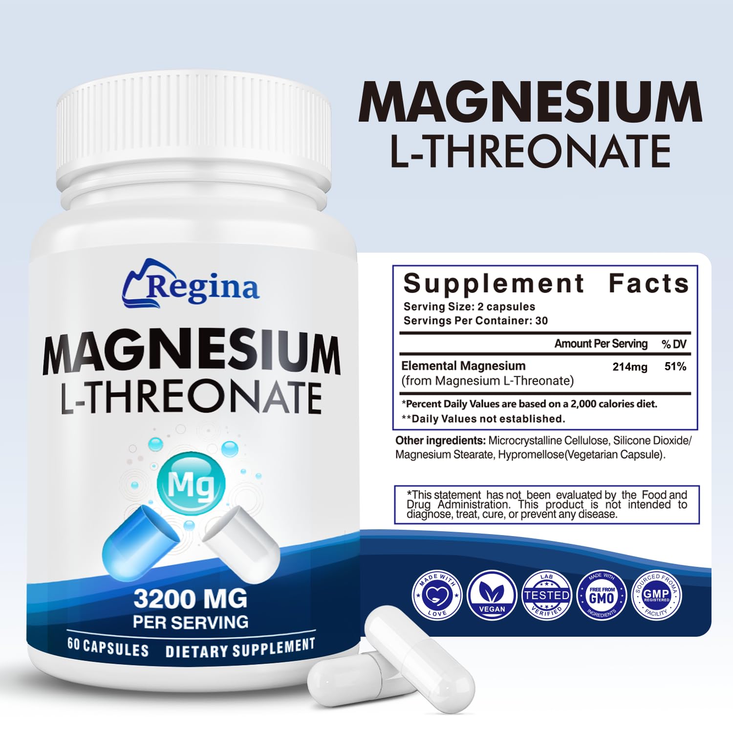 NEOGLI Bottle with 60 vegetarian capsules highlights value