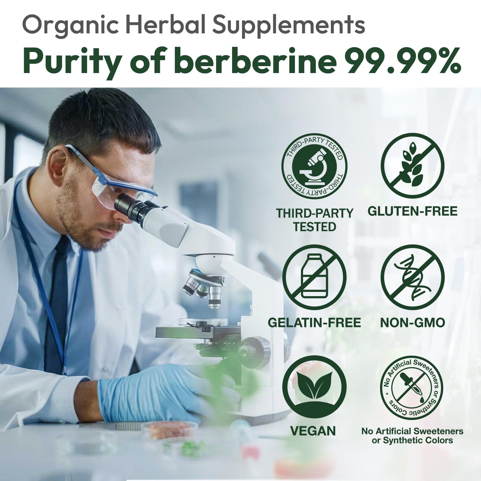 NEOGLI Berberine Cinnamon Bergamot ingredients panel shows digestion synergy.