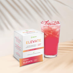 NeoLife Elevate stick-pack close-up dissolving for quick mix