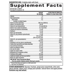 NeoLife Vita-Squares three-tablets-per-meal serving for daily nutrition.