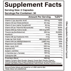 Neonomicon Rynutra capsules close-up highlighting easy swallow and energy support