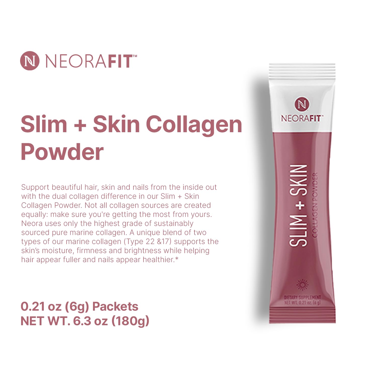 NeoraFit dissolves instantly in coffee or tea for a smooth, clump-free mix