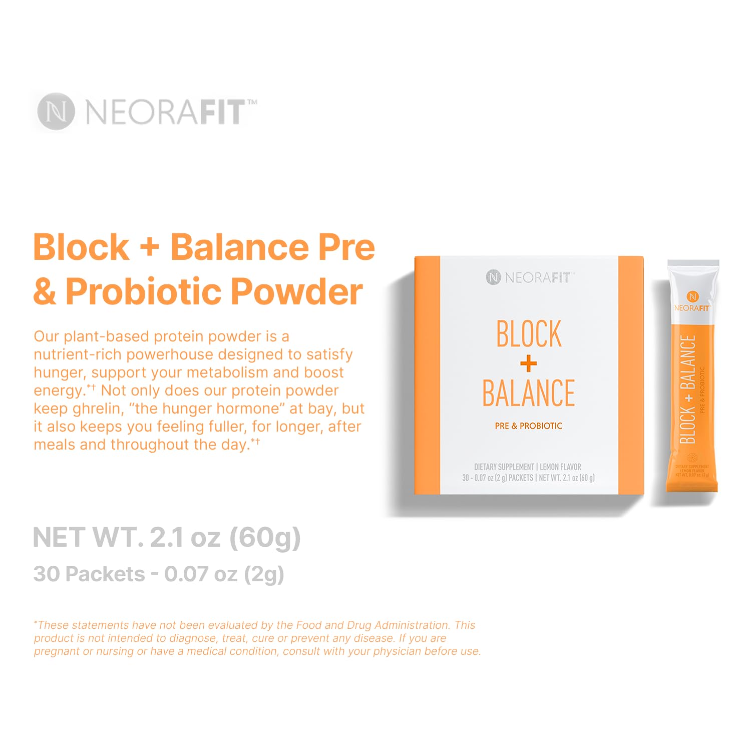 NeoraFit vitamin C and B blend graphic emphasizing essential nutrients for daily wellness