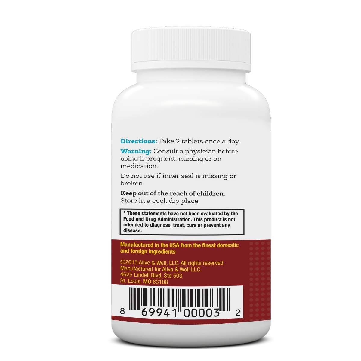 NeoVitin packaging box for 60-count bottle on a clean surface