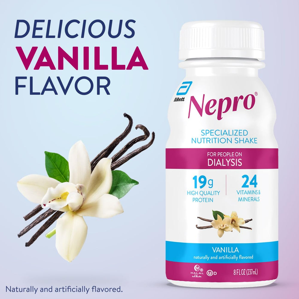 Nepro 8oz serving bottle, convenient single-serve portion.