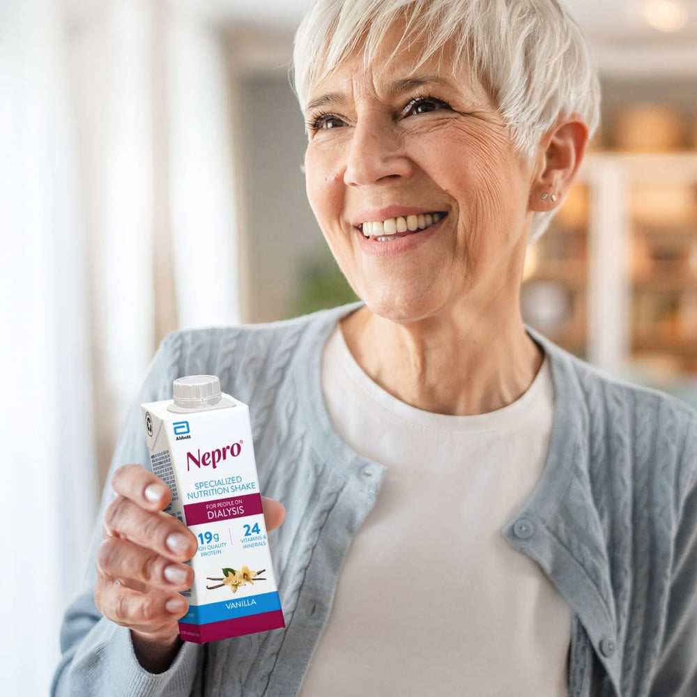 Nepro mixed berry flavor bottle for refreshing nutrition