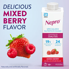 Nepro vanilla ice-glass conveys refreshing high-protein option