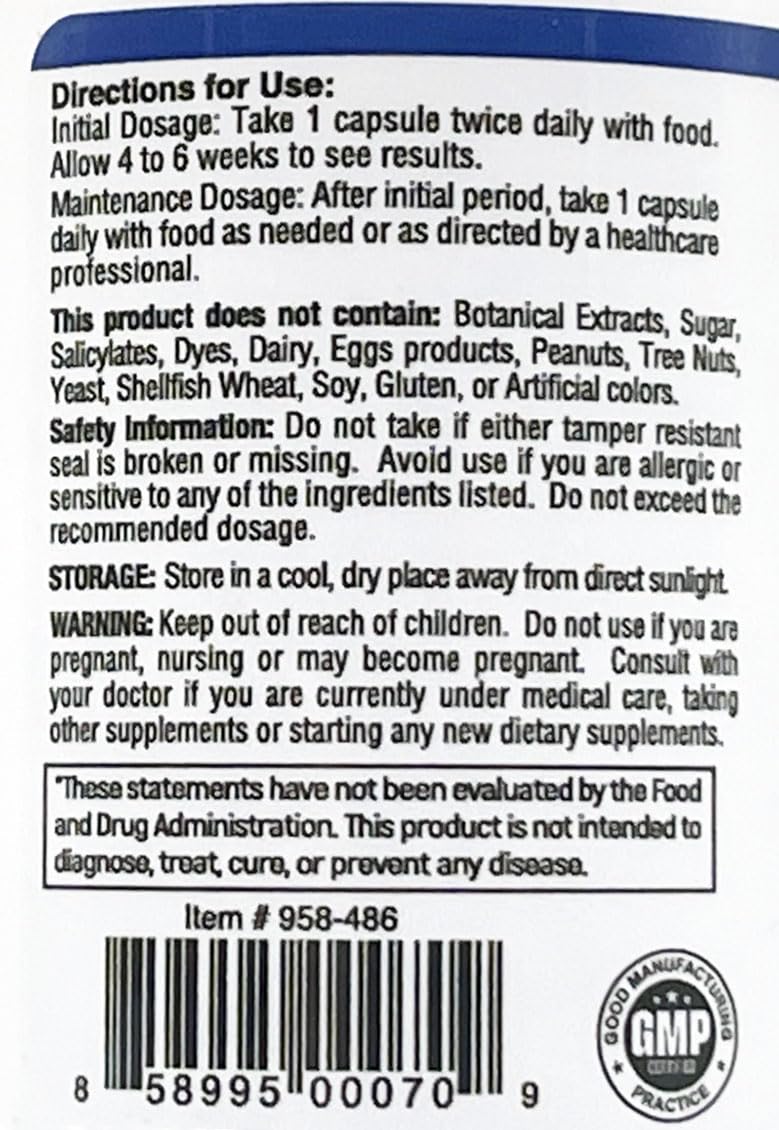 Nerv-Eze gluten-free non-GMO label signals clean ingredients.
