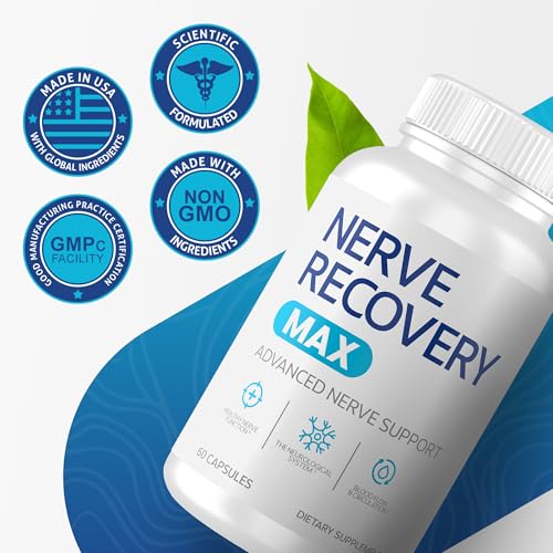 Nerve Recovery Max acetyl-L-carnitine ingredient focus suggesting nerve signaling benefits