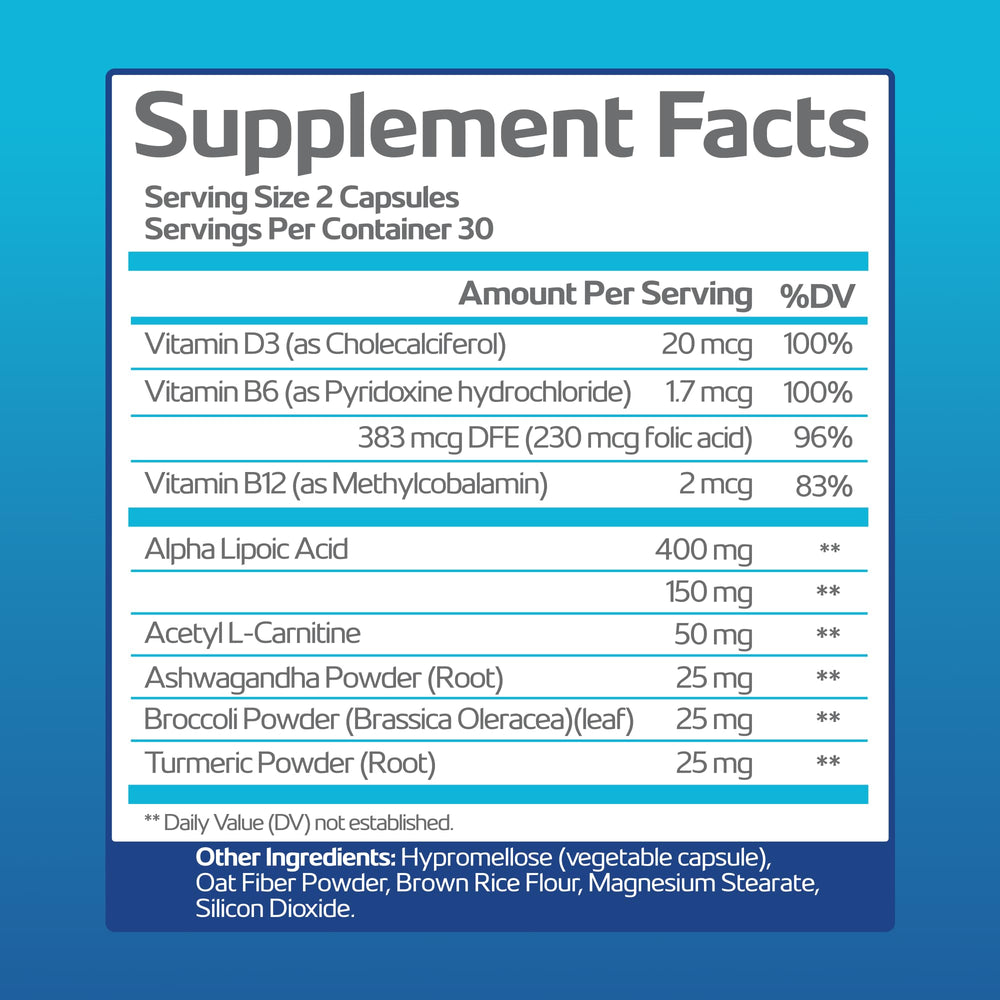 Nerve Recovery Max benfotiamine ingredient highlight for improved nerve comfort