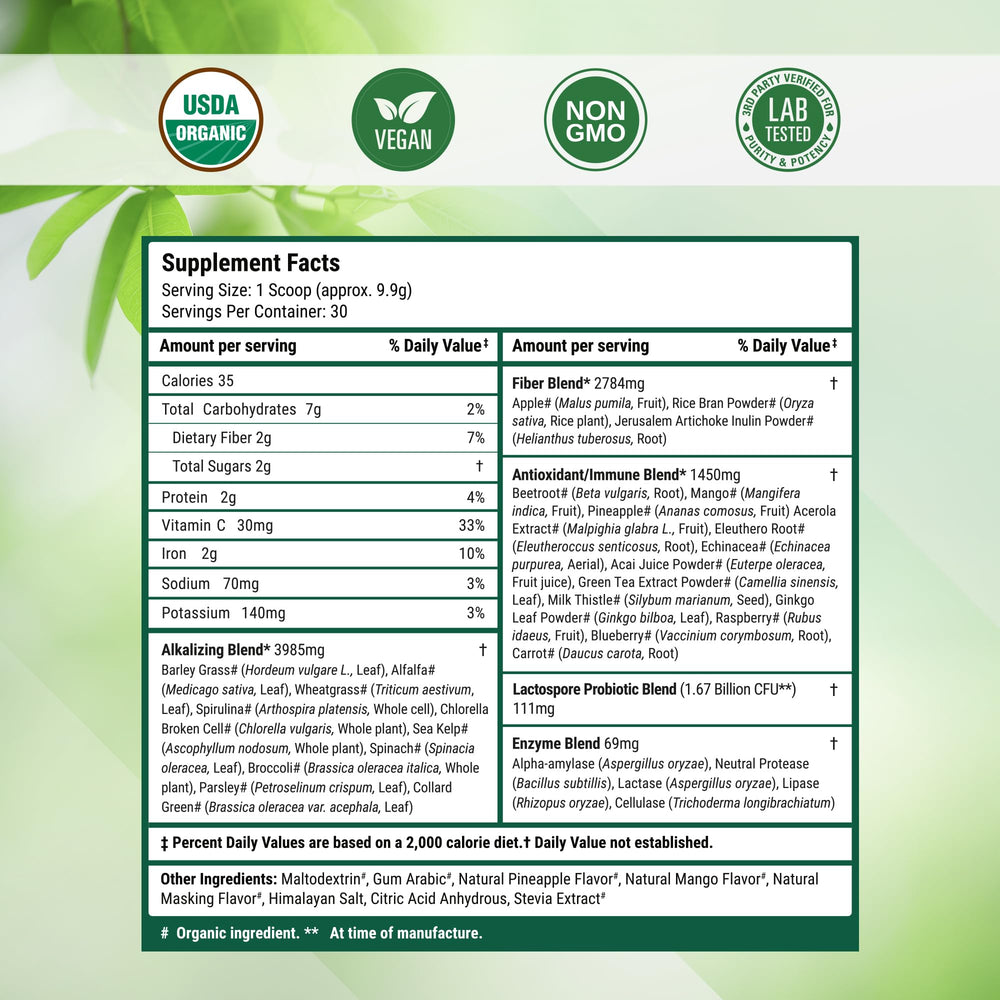 Nested Naturals daily-use morning mix ready for fast routines