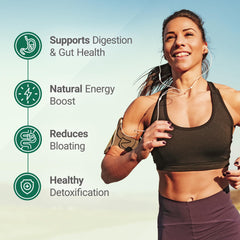 USDA Organic certification badge on Nested Naturals Super Greens packaging signals trusted quality.