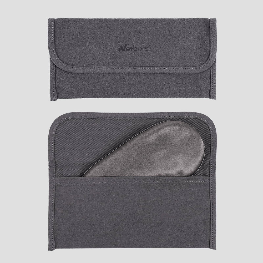 Netbors 22mm silk mask delivers premium texture and comfort.