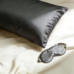 Netbors silk sleep mask offers skin-friendly fabric for sensitive eyes.