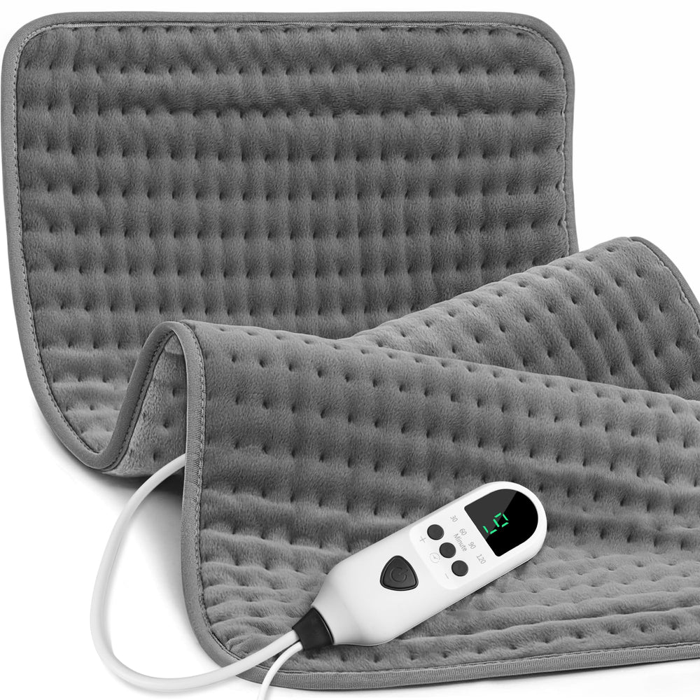 Netraty heating pad on back coverage with 33x17 inch area for full lower back warmth