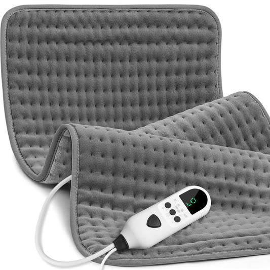 Netraty heating pad on back coverage with 33x17 inch area for full lower back warmth