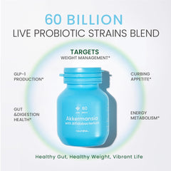 NEUMINA Akkermansia and Bifidobacterium capsules for convenient probiotic routine.