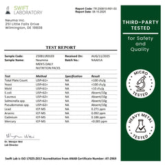 NEUMINA USA-made badge indicating quality and safety